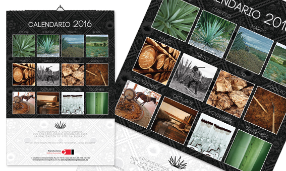 Calendario Mezcal